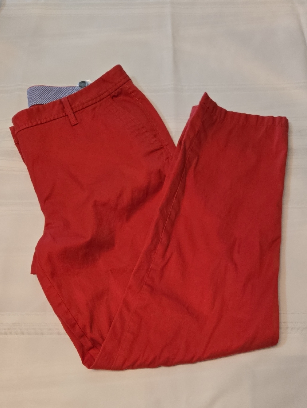 Talbots Relaxed Chino Pants Berry Color Size 10
